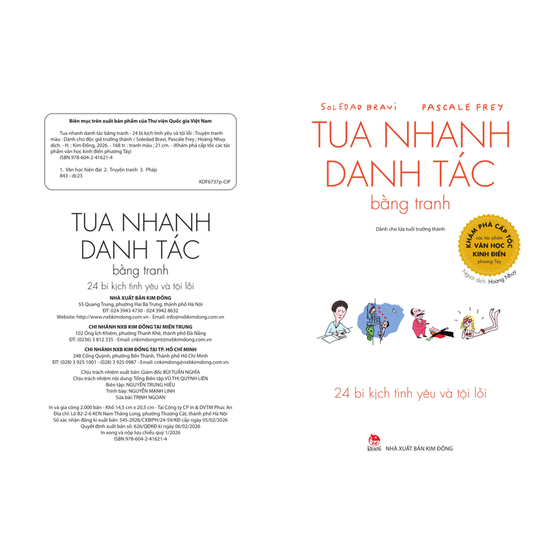 Tua Nhanh Danh Tác Bằng Tranh: 24 Bi Kịch Tình Yêu Và Tội Lỗi