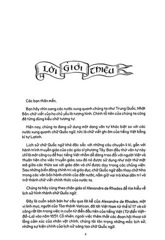 Người Việt Gọi Tôi Là Cha Đắc Lộ - Hành Trình Sáng Tạo Chữ Quốc Ngữ