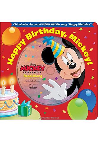 Read-Along Storybook & CD: Happy Birthday, Mickey!