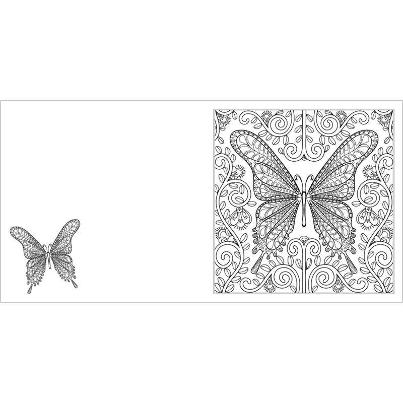 Happy Thoughts - Breathe & Bloom Colouring Book