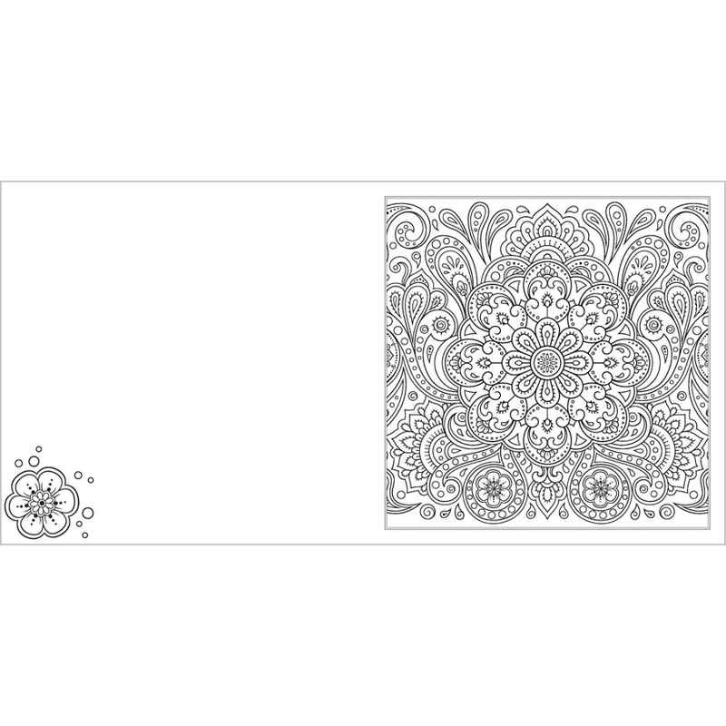Happy Thoughts - Breathe & Bloom Colouring Book