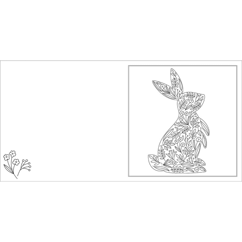 Happy Thoughts - Mindful Easter Colouring Book