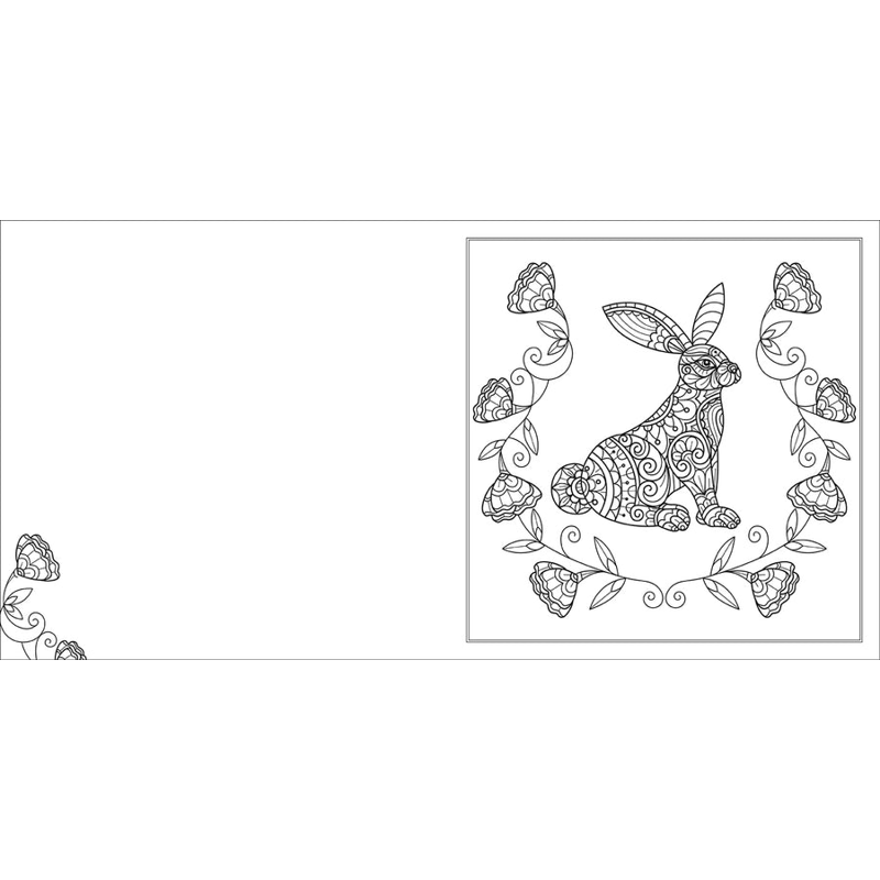 Happy Thoughts - Mindful Easter Colouring Book