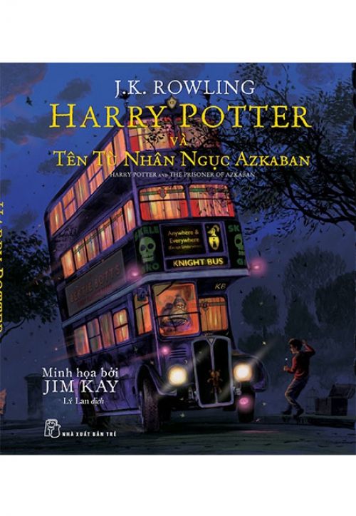 Harry Potter Và Tên Tù Nhân Ngục Azkaban (Bản đặc biệt có tranh minh họa màu) (Tặng Kèm 1 Bookmark + 1 Line Sticker 4 Nhà Hogwarts – Số Lượng Giới Hạn)