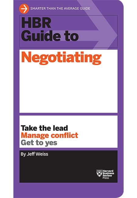 HBR Guide to Negotiating (HBR Guide Series)