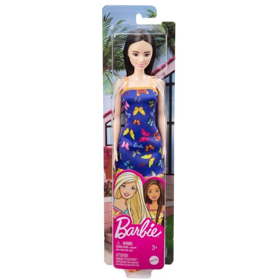 BARBIE Búp Bê Thời Trang Năng Động BST Bướm Xanh HBV06/T7439