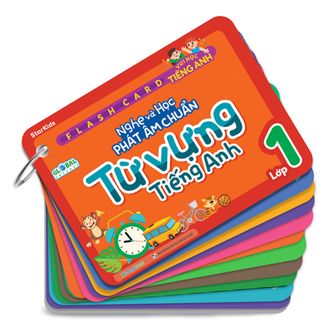 Flashcard: Nghe Và Học Phát Âm Chuẩn Từ Vựng Tiếng Anh Lớp 1
