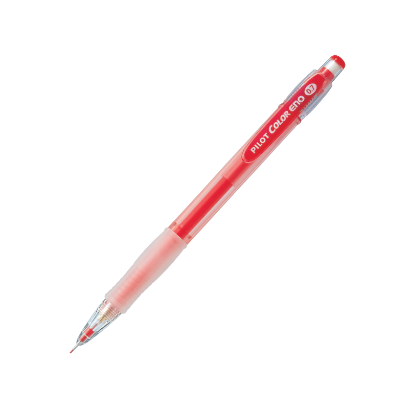 Bút Chì Bấm Color Eno (Thân Đỏ) H-197-R Bình Tây