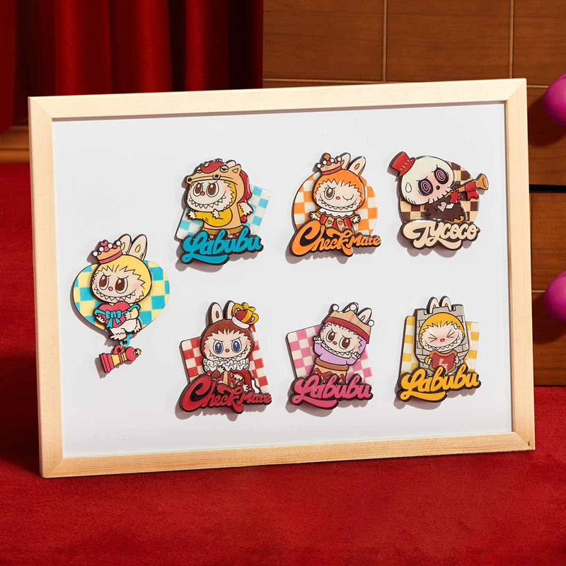 Pop Mart - Huy Hiệu The Monsters Let's Checkmate Series Blind Box (Giao mẫu ngẫu nhiên)
