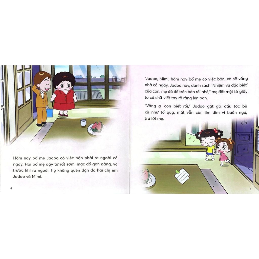 Kỹ Năng Sống - Jadoo Thích Ngủ Nướng