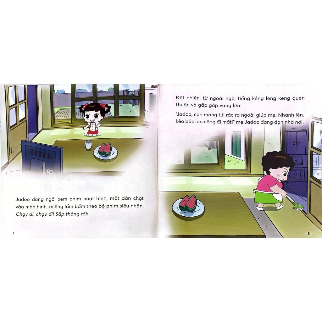 Kỹ Năng Sống - Jadoo Tiếng Kẻng Gọi Rác
