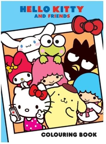 Hello Kitty And Friends - 32Pp Colouring Book