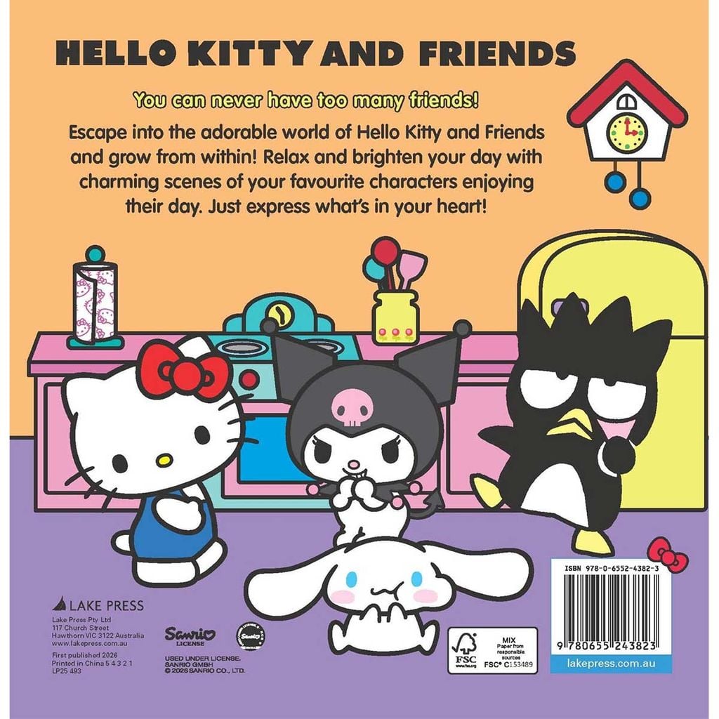 Hello Kitty and Friends - Cosy Colouring Book