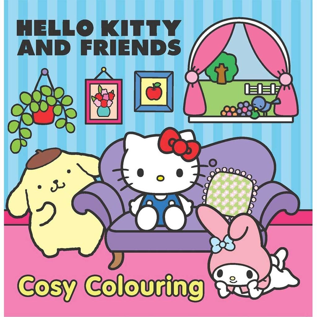 Hello Kitty and Friends - Cosy Colouring Book