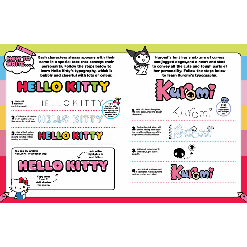 Hello Kitty And Friends - How To Draw