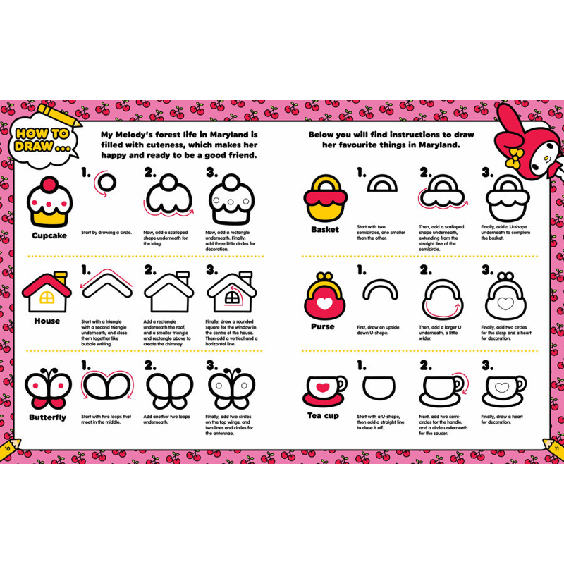 Hello Kitty And Friends - How To Draw