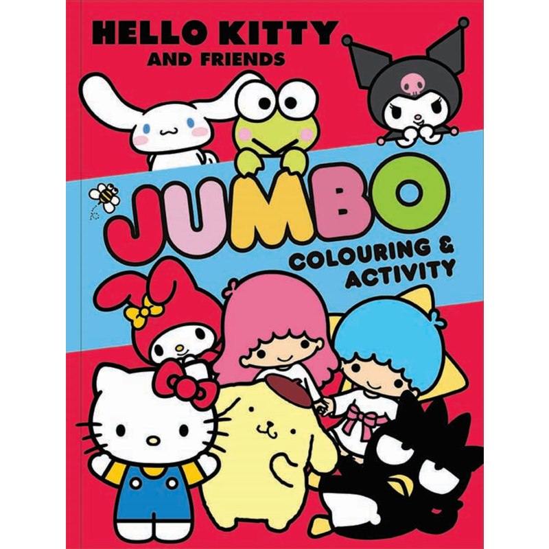 Hello Kitty And Friends - Jumbo Colouring Book