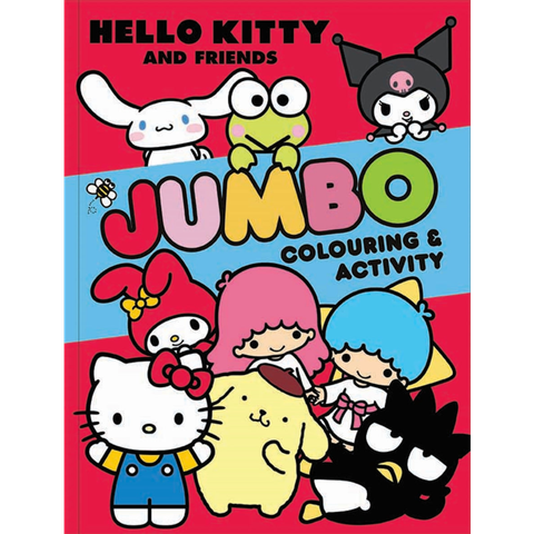 Hello Kitty And Friends - Jumbo Colouring Book