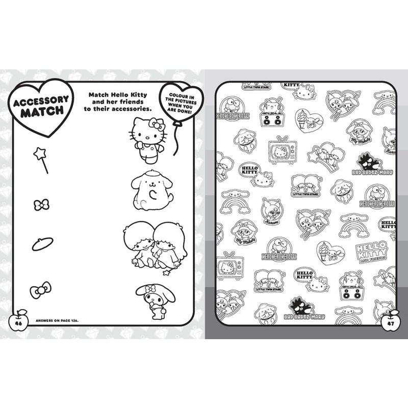 Hello Kitty And Friends - Jumbo Colouring Book