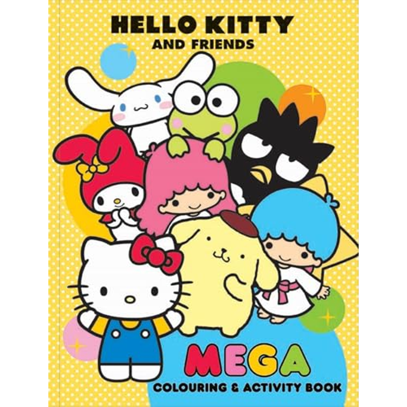 Hello Kitty And Friends - Mega Colouring Book