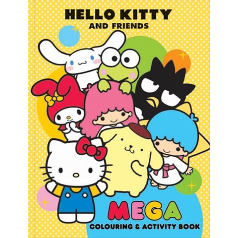Hello Kitty And Friends - Mega Colouring Book