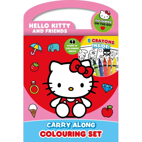 Hello Kitty Carry Along Colouring Set