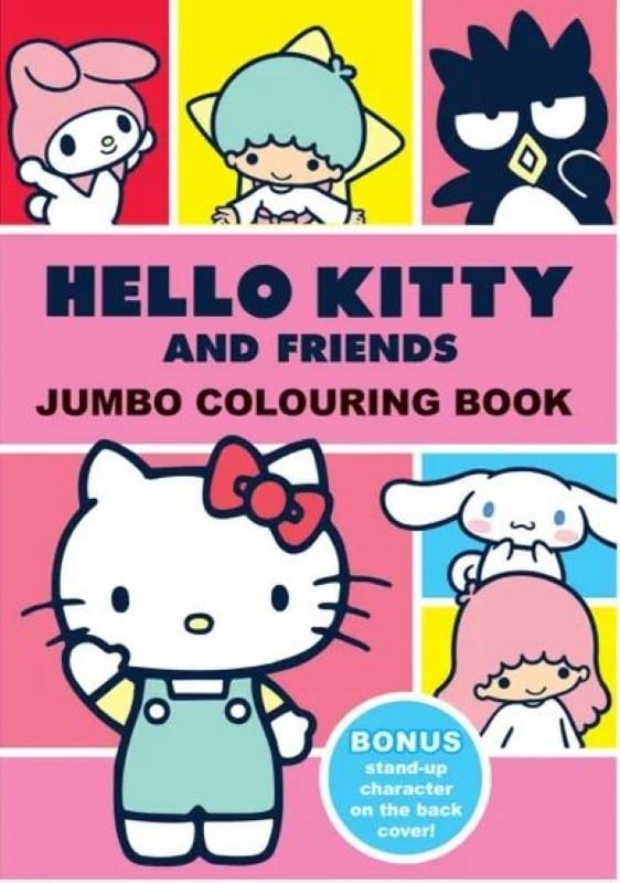 Hello Kitty Jumbo Colouring Book