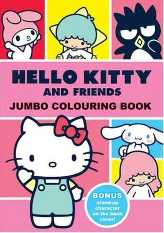 Hello Kitty Jumbo Colouring Book
