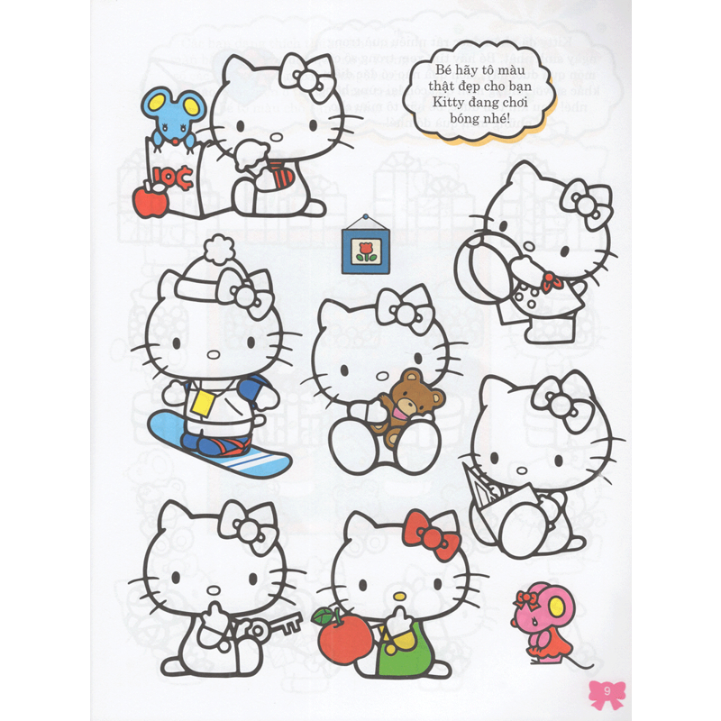 Hello Kitty - Rèn Luyện Khả Năng Quan Sát