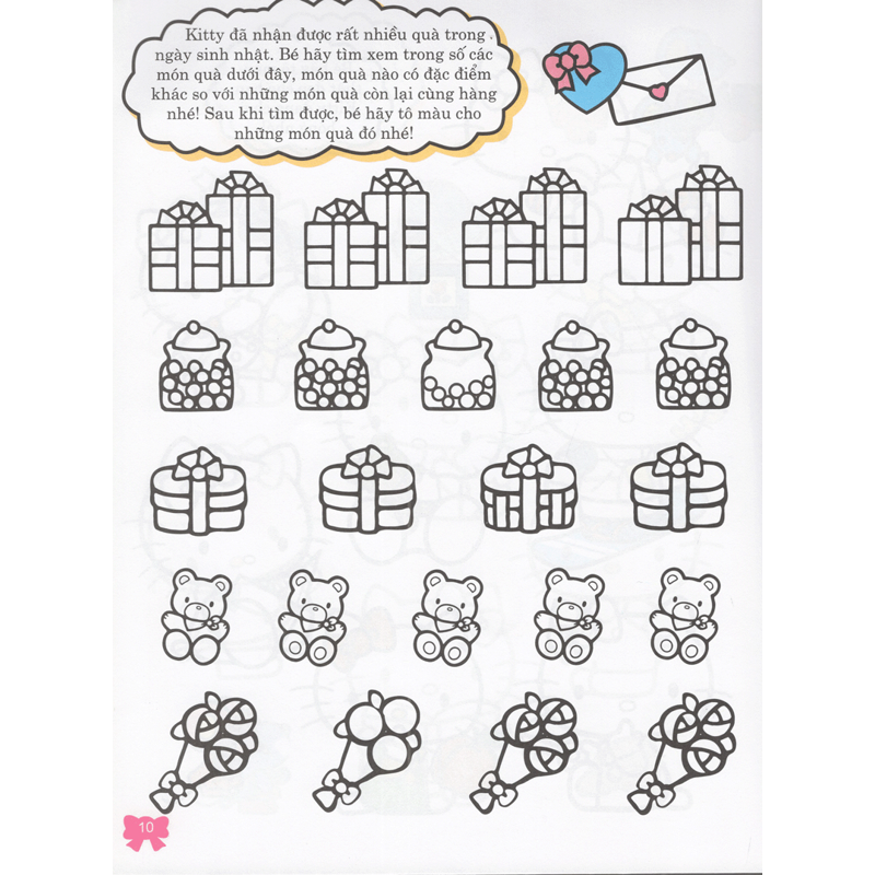Hello Kitty - Rèn Luyện Khả Năng Quan Sát