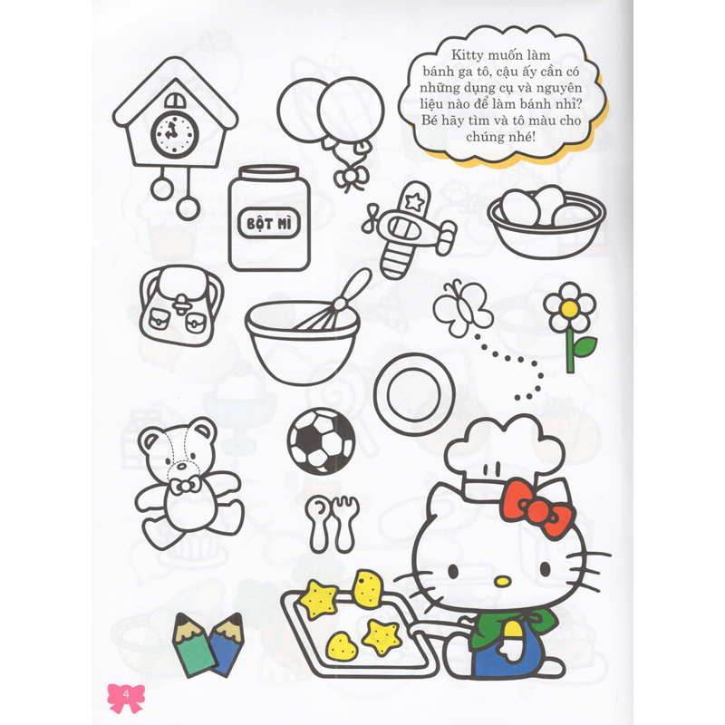 Hello Kitty - Rèn Luyện Khả Năng Quan Sát