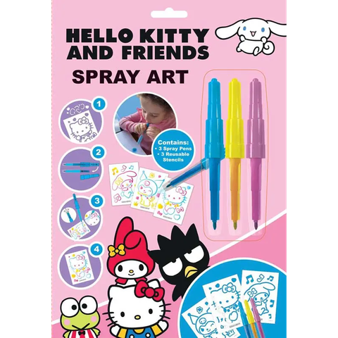 Hello Kitty Spray Art