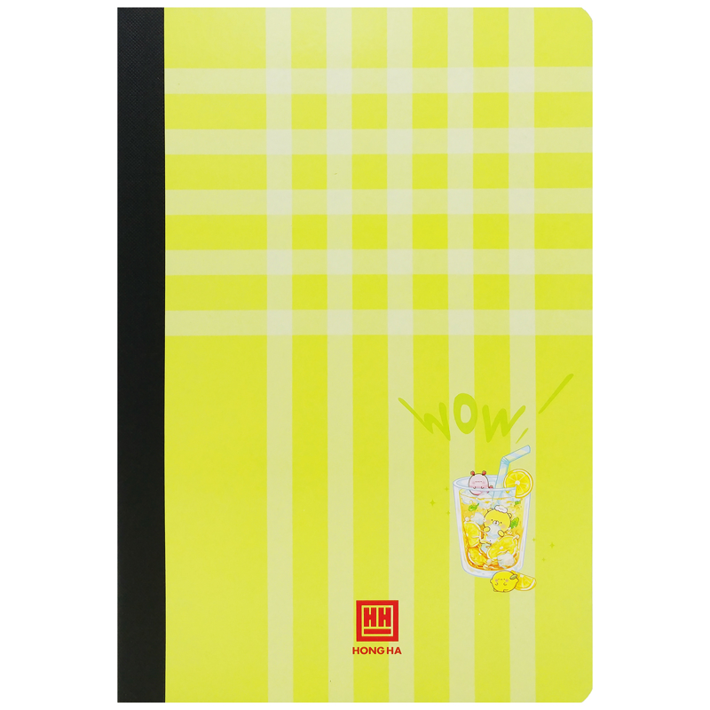 Hồng Hà - Sổ Bìa Bồi Wow A4 200Tr 58Gsm Caro 4652