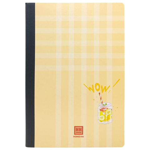 Hồng Hà - Sổ Bìa Bồi Wow A4 300tr 58gsm Caro 4653