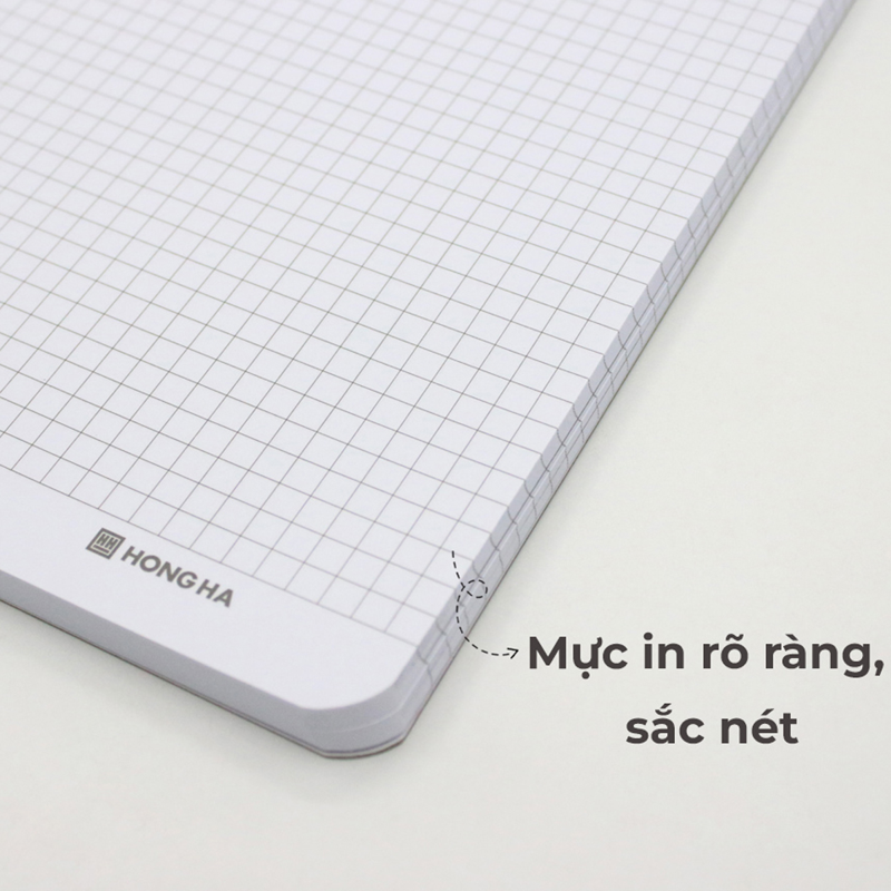 Hồng Hà - Sổ Bìa Bồi Wow A4 300tr 58gsm Caro 4653