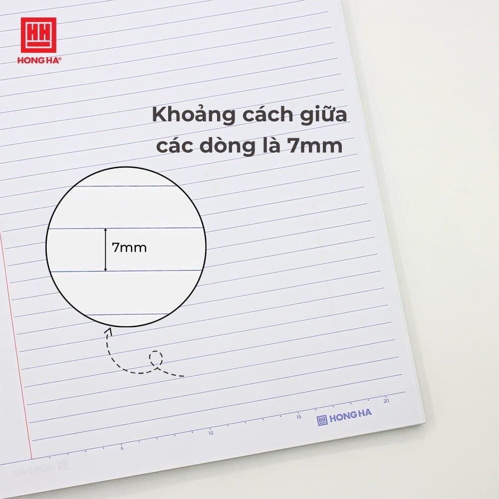 Tập Study 200tr Hồng Hà – 3D B5 DL70gsm Kẻ Ngang (Giao mẫu ngẫu nhiên)