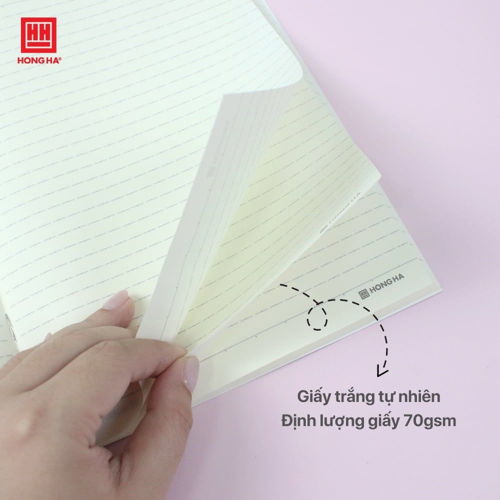 Tập Sinh Viên Study 120tr Hồng Hà – Đỗ Tự Nhiên B5 DL70gsm Kẻ Ngang Gạch 1468 (Giao mẫu ngẫu nhiên)