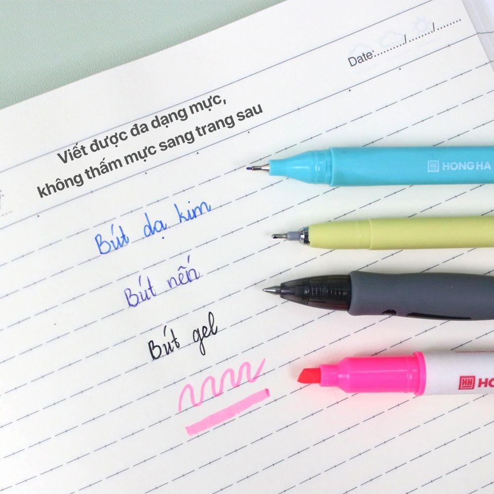 Tập Sinh Viên Study 200tr Hồng Hà – Đỗ Tự Nhiên B5 DL70gsm Kẻ Ngang Gạch 1469 (Giao mẫu ngẫu nhiên)
