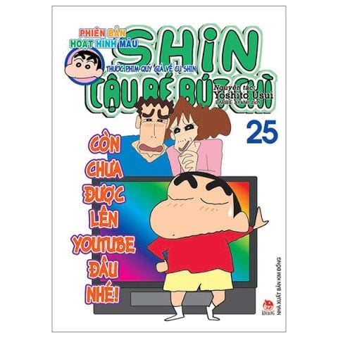 SHIN CẬU BÉ BÚT CHÌ T25-HOẠT HÌNH MÀU