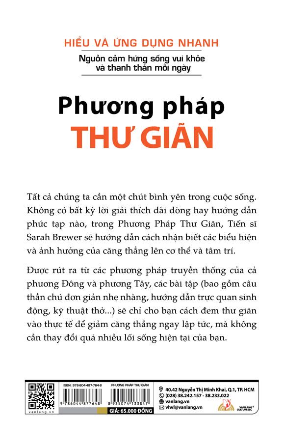 Hiểu Và Ứng Dụng Nhanh - Phương Pháp Thư Giãn