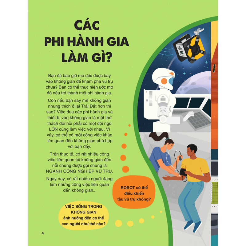 Hiểu Về Nghề Nghiệp-Các Phi Hành Gia Làm Gì