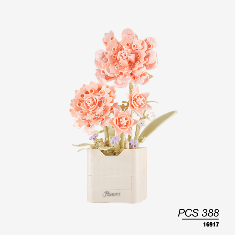 Lắp Ráp Mô Hình Chậu Cây Mini - Hương Lan Thanh Nhã Ya Wei-16917