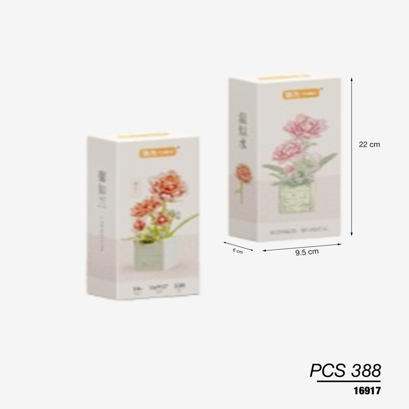 Lắp Ráp Mô Hình Chậu Cây Mini - Hương Lan Thanh Nhã Ya Wei-16917
