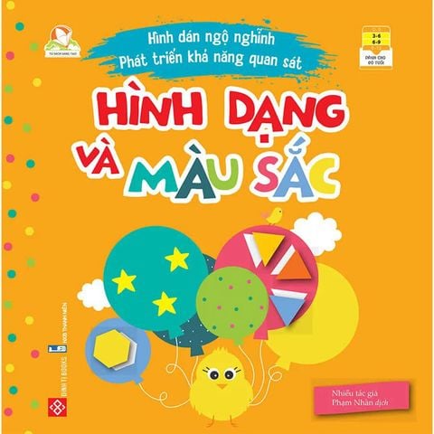 Hình Dán Ngộ Nghĩnh - Phát Triển Khả Năng Quan Sát - Hình Dạng Và Màu Sắc