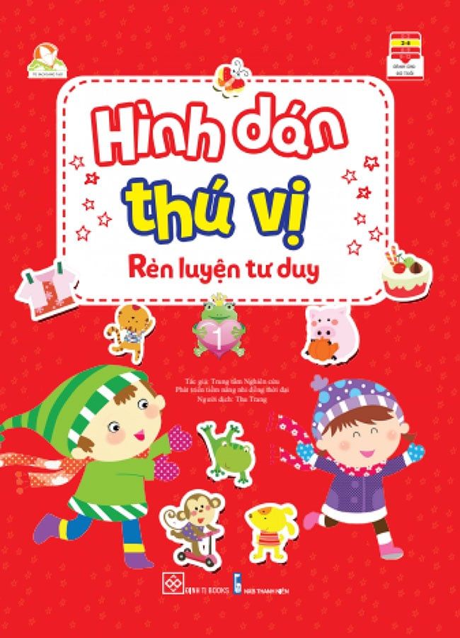 Hình Dán Thú Vị Rèn Luyện Tư Duy - Tập 1