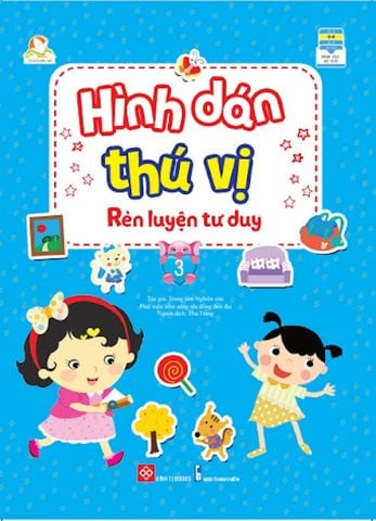 Hình Dán Thú Vị Rèn Luyện Tư Duy - Tập 3
