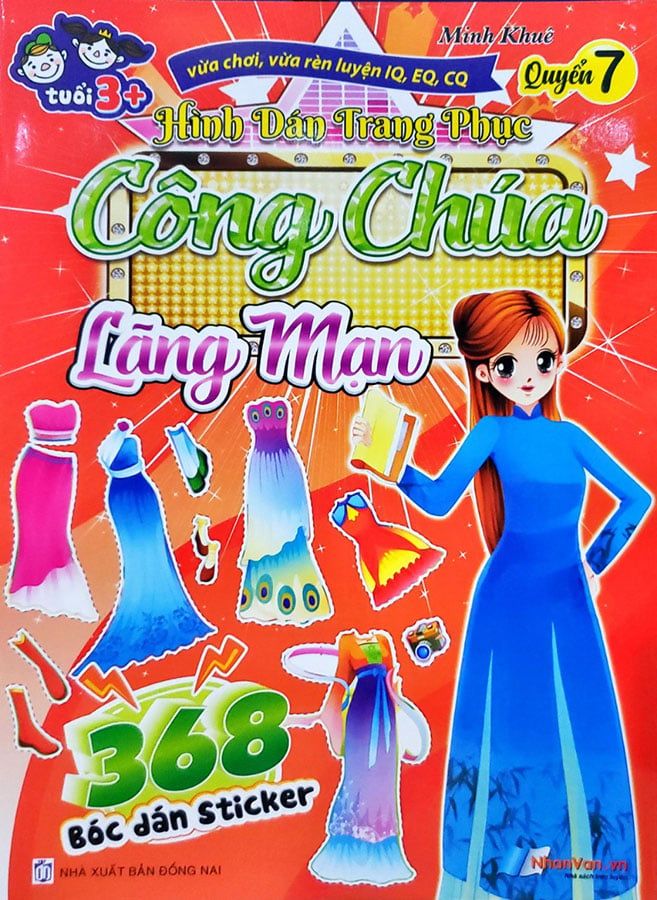 Hình Dán Trang Phục Công Chúa - Quyển 7: Lãng Mạn