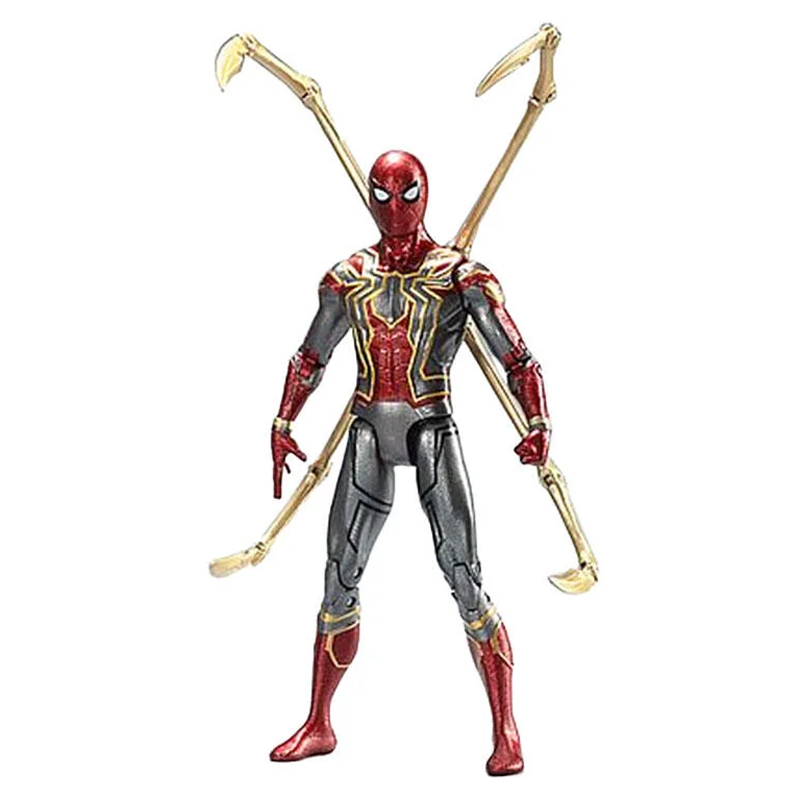Zd Toys Mô Hình Marvel Iron Spiderman With Plastic Holder  Zm37