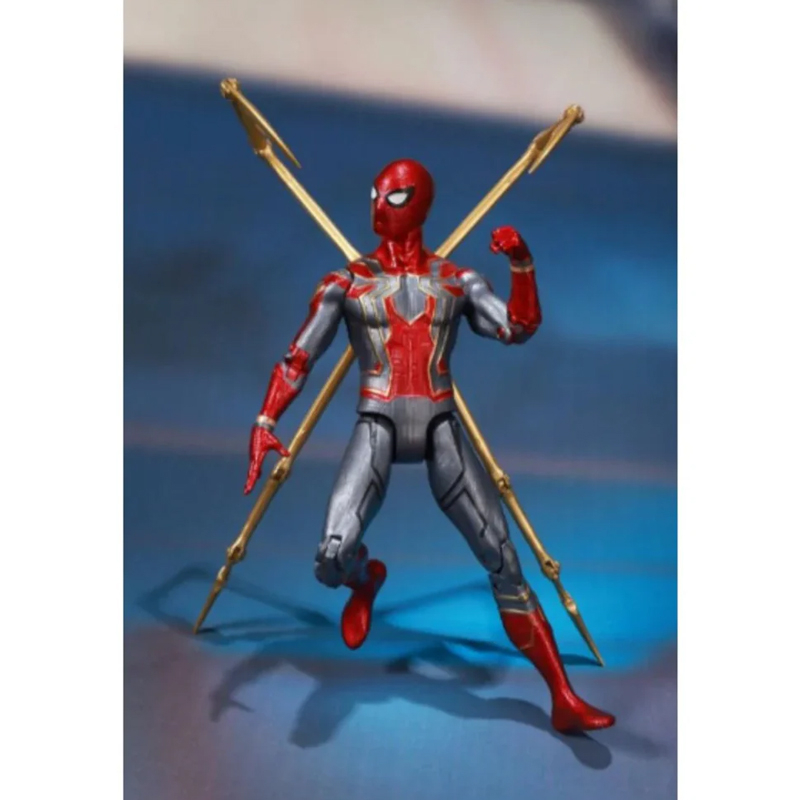 Zd Toys Mô Hình Marvel Iron Spiderman With Plastic Holder  Zm37