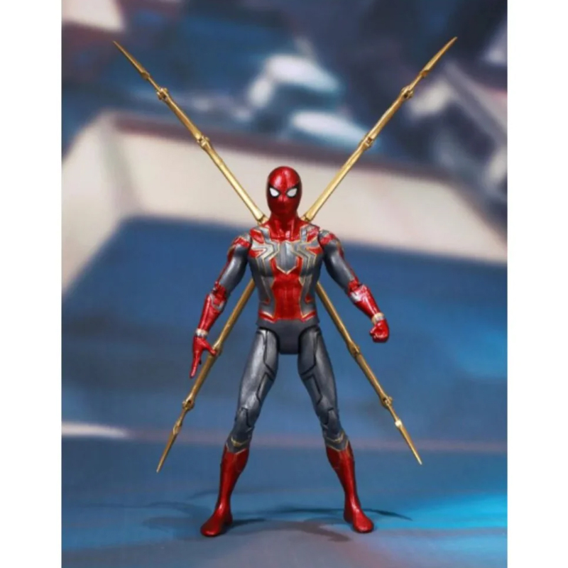 Zd Toys Mô Hình Marvel Iron Spiderman With Plastic Holder  Zm37